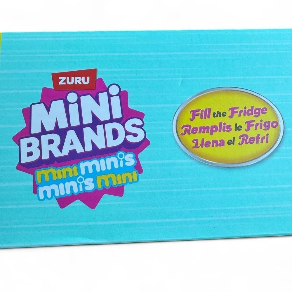 ZURU Mini Brands Fill the Fridge Collectible Playset NIB Kidcore Miniatures Y2K